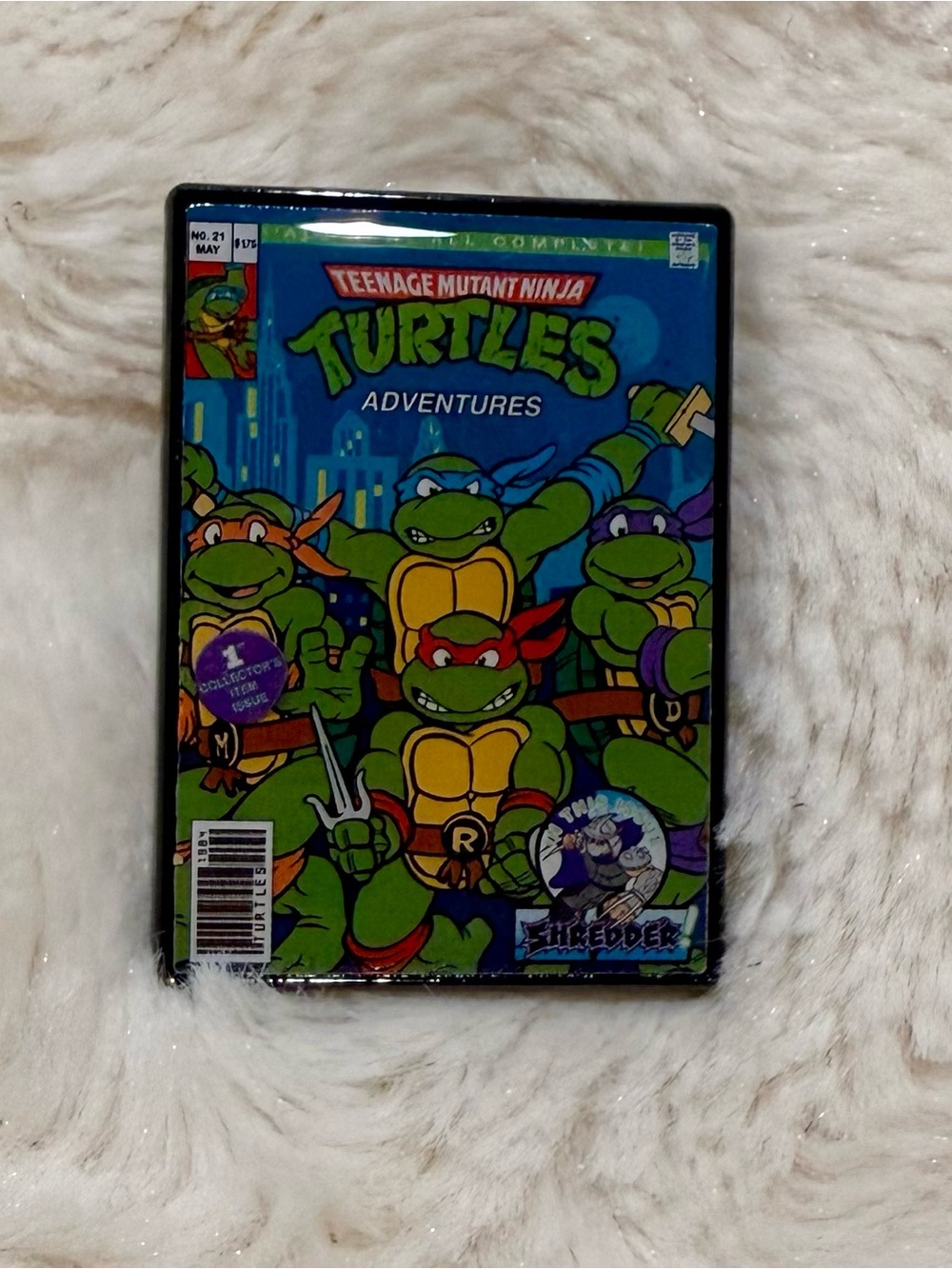 Teenage Mutant Ninja Turtles Comic Cover Blind Box Enamel Pin
